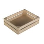 Art. 077 - Cassetta leggera in legno compensato bassa piccola - immagine 3