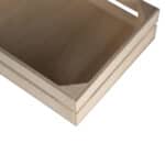 Art. 077 - Cassetta leggera in legno compensato bassa piccola - immagine 2