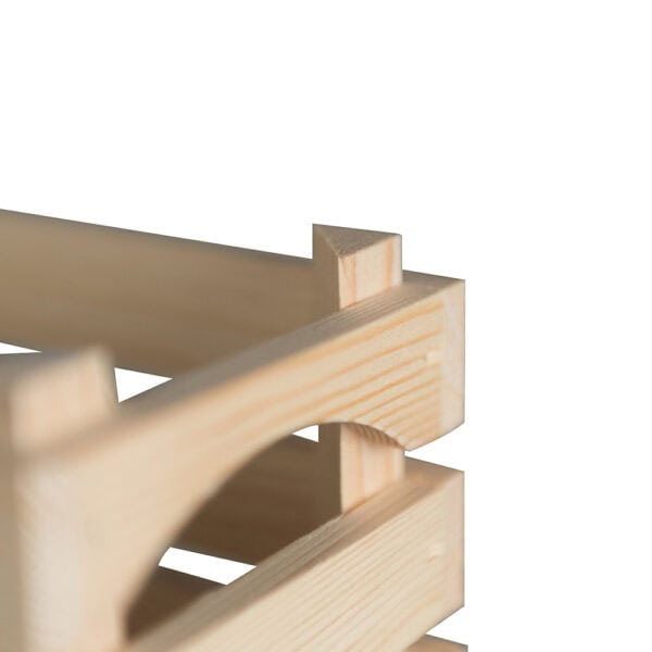 Art. 088 - Cassetta in listelli di pino con manici piccola - immagine 5