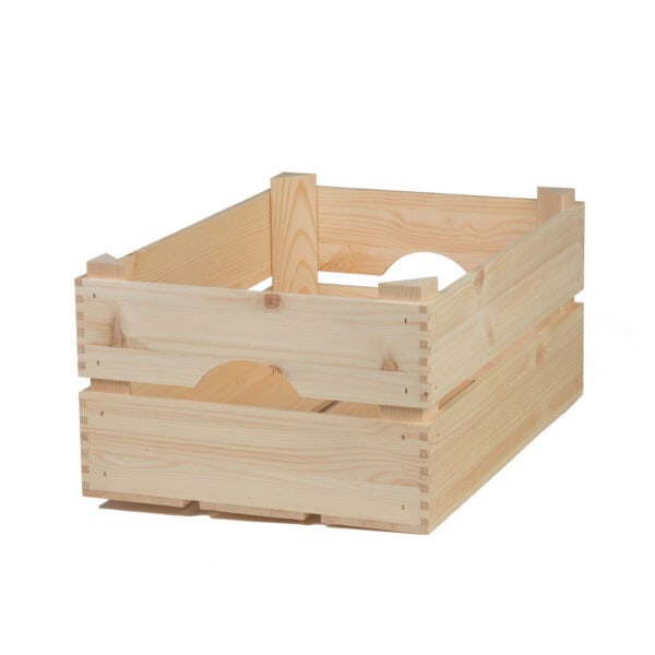 Art. 131 - Cassetta per frutta e verdura design “Dinner Out” con manici media - immagine 3