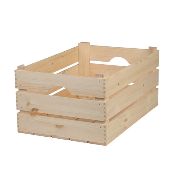 Art. 132 - Cassetta per frutta e verdura design “Dinner Out” con manici grande - immagine 3