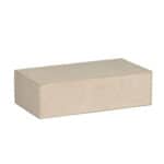 Art. 162 - Cassetta in legno economica multistrato di betulla coperchio ad appoggio 2 bottiglie