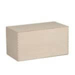 Art. 164 – Cassetta economica in legno multistrato di betulla coperchio ad appoggio 2+2 bottiglie