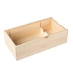 Art. 172 - Cassetta in legno di pino con coperchio scorrevole in compensato 2 bottiglie - immagine 8