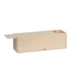 Art. 177 - Cassetta in legno di pino con coperchio scorrevole magnum lt 1,5 basso - immagine 2