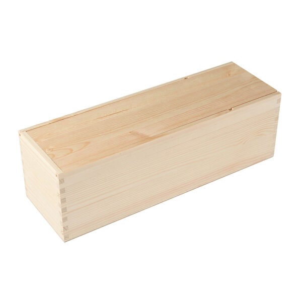 Art. 177 - Cassetta in legno di pino con coperchio scorrevole magnum lt 1,5 basso - immagine 6