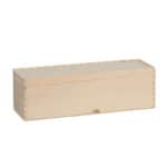 Cassetta in legno di pino con coperchio scorrevole magnum lt 1,5 basso