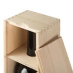 Art. 178 - Cassetta in legno di pino con coperchio scorrevole magnum lt 1,5 alto - immagine 4