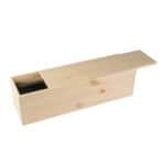 Art. 180 - Cassetta in legno di pino con coperchio scorrevole magnum lt 3 alto - immagine 8
