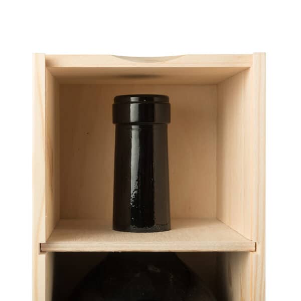 Art. 180 - Cassetta in legno di pino con coperchio scorrevole magnum lt 3 alto - immagine 5