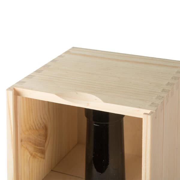 Art. 180 - Cassetta in legno di pino con coperchio scorrevole magnum lt 3 alto - immagine 4