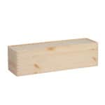 Cassetta in legno per vino con coperchio scorrevole magnum lt 3 alto