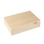 Art. 182 - Cassetta in legno di pino con coperchio scorrevole olio da 500 ml 3 bottiglie - immagine 7