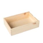 Art. 182 - Cassetta in legno di pino con coperchio scorrevole olio da 500 ml 3 bottiglie - immagine 5