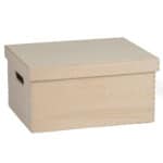 Art. 196 - Scatola in legno multistrato di betulla con manici media 3+3 bottiglie - immagine 2