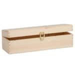 Art. 311 - Cassetta in legno classica di pino massello da 1 bottiglia - immagine 3