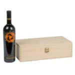 Art. 312 - Cassetta in legno classica di pino massello da 2 bottiglie - immagine 2