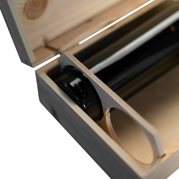Art. 312 - Cassetta in legno classica di pino massello da 2 bottiglie - immagine 6