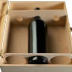 Art. 313 - Cassetta in legno classica di pino massello da 3 bottiglie - immagine 7