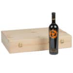 Art. 316 - Cassetta classica in legno di pino massello da 6 bottiglie - immagine 3