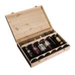 Art. 316 - Cassetta classica in legno di pino massello da 6 bottiglie - immagine 4