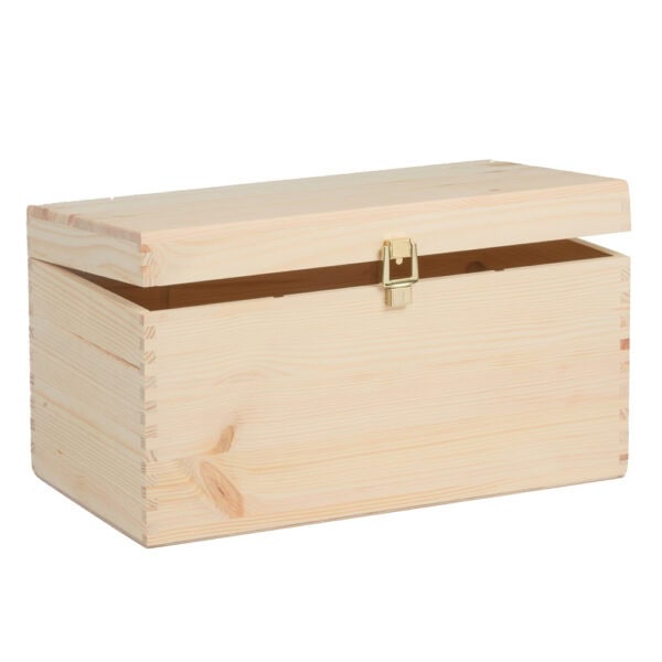 Art. 317 - Cassetta classica in legno di pino massello da 2+2 bottiglie - immagine 3