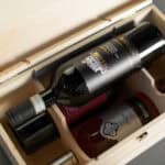 Art. 317 - Cassetta classica in legno di pino massello da 2+2 bottiglie - immagine 4