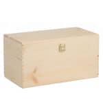 Cassetta in legno per vino da 2+2 bottiglie