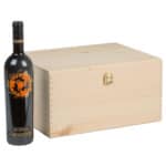 Art. 318 - Cassetta classica in legno di pino massello da 3+3 bottiglie - immagine 2