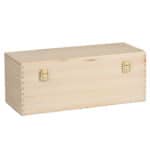 Art. 377 - Cassetta classica in legno di pino massello magnum lt 3 bassa 37.4x14x14cm