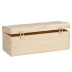 Art. 377 - Cassetta classica in legno di pino massello magnum lt 3 bassa 37.4x14x14cm - immagine 3