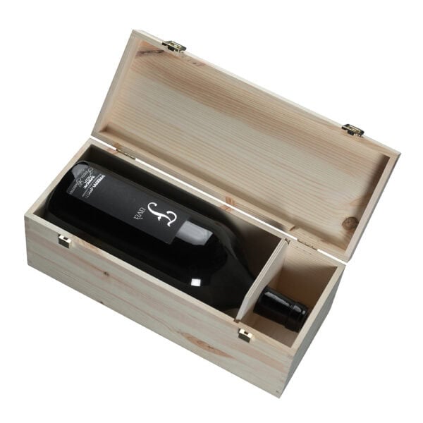 Art. 377 - Cassetta classica in legno di pino massello magnum lt 3 bassa 37.4x14x14cm - immagine 6