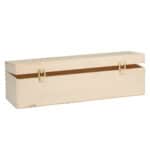 Art. 378 - Cassetta classica in legno di pino massello magnum lt 3 alta 47x12.5x12.5cm - immagine 3