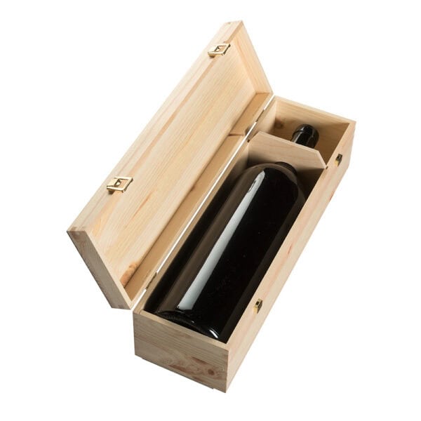 Art. 378 - Cassetta classica in legno di pino massello magnum lt 3 alta 47x12.5x12.5cm - immagine 4