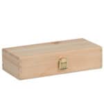 Cassetta classica in pino massello Olio 250 ml 2 bott