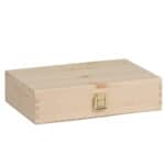 Cassetta classica in pino massello Olio 250 ml 3 bott
