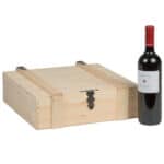 Art. 404 - Cassetta Stefanelli Style in pino massello da 4 bottiglie - immagine 2