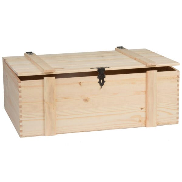 Art. 408 - Cassetta Stefanelli Style in pino massello da 6+6 bottiglie - immagine 3