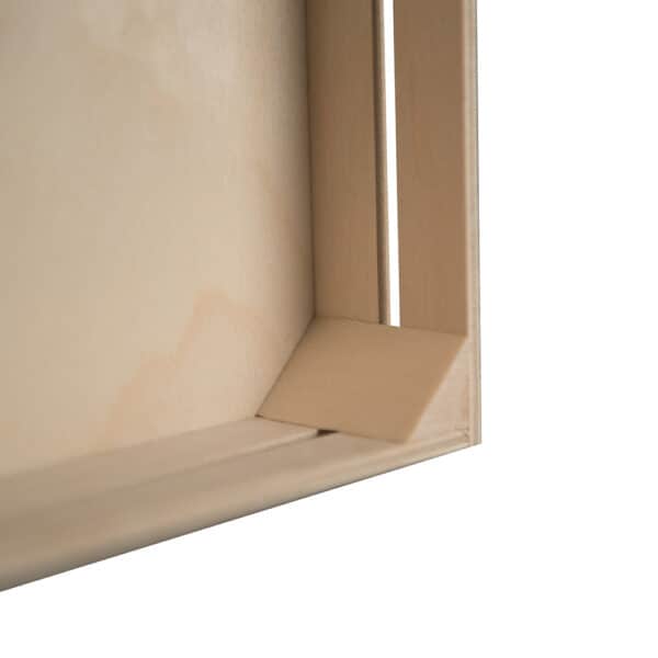 Art. 079 - Cassetta leggera in legno compensato bassa grande - immagine 3