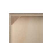 Art. 079 - Cassetta leggera in legno compensato bassa grande - immagine 2