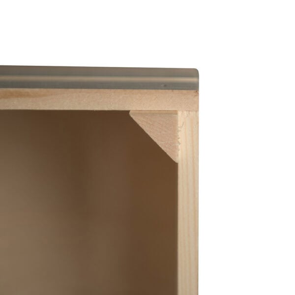 Art. 089 - Cassetta in listelli di pino con manici media - immagine 3