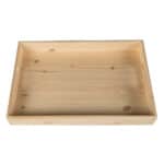 Art. 098 - Vassoio Lusso in legno massello di pino con manici grande - immagine 5