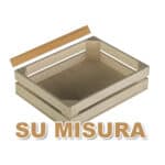 Cassetta leggera su misura in legno